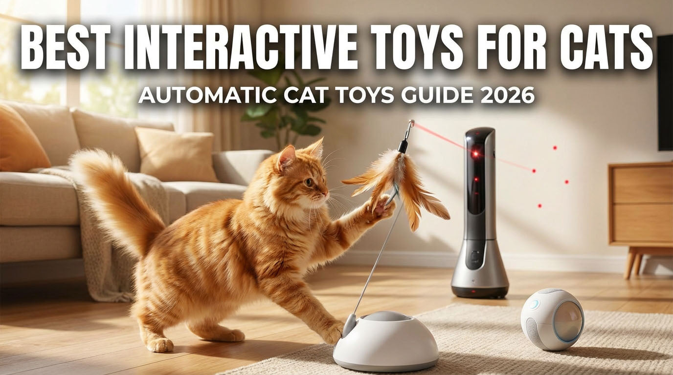 Best Interactive Toys for Cats: Automatic Cat Toys Guide 2026