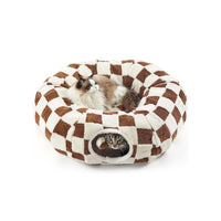 Brown Checkered