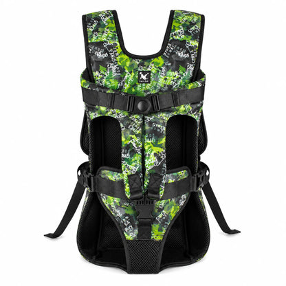 Emerald Jungle front-facing pet carrier product image