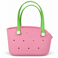 Basket — Pink/Green
