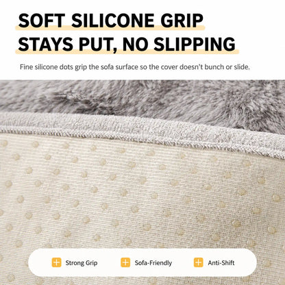 Silicone-dot non-slip backing closeup