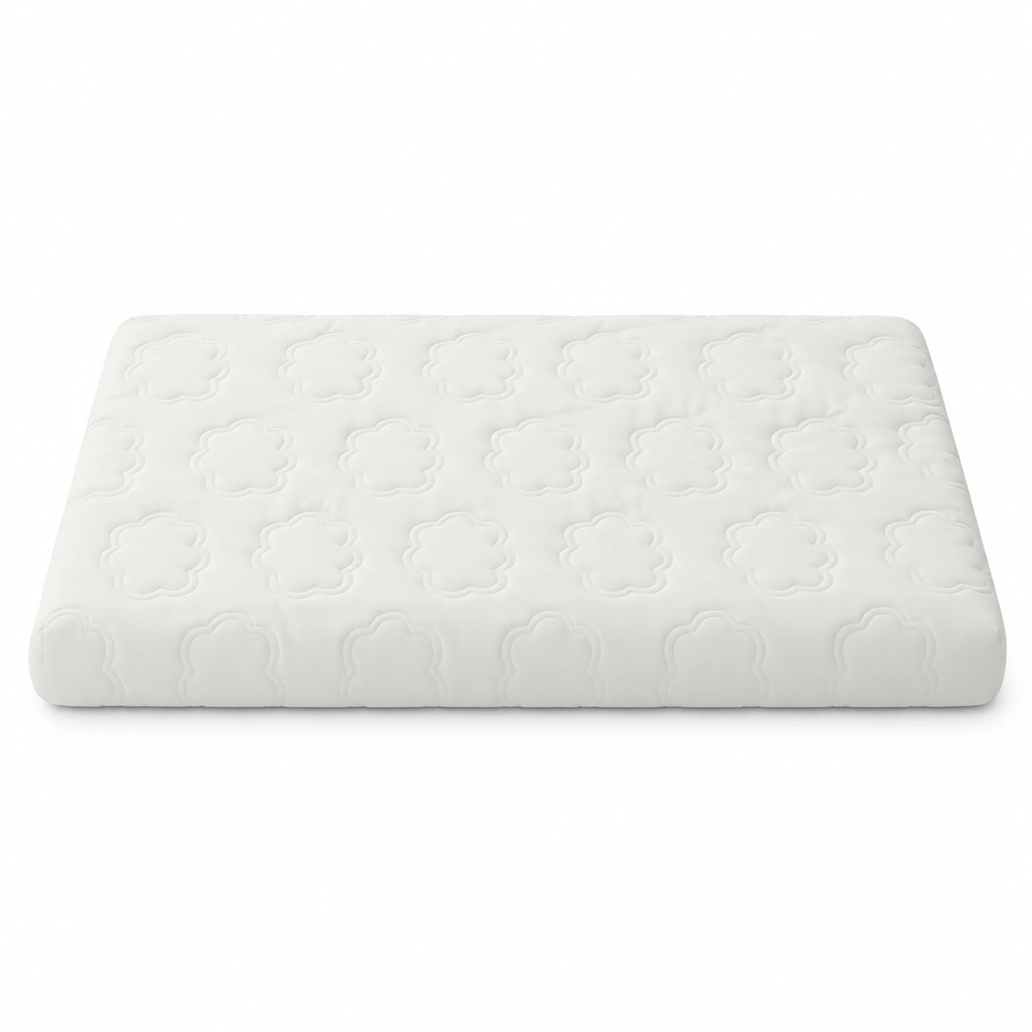 Cloud White cooling support dog mattress with cloud quilted top